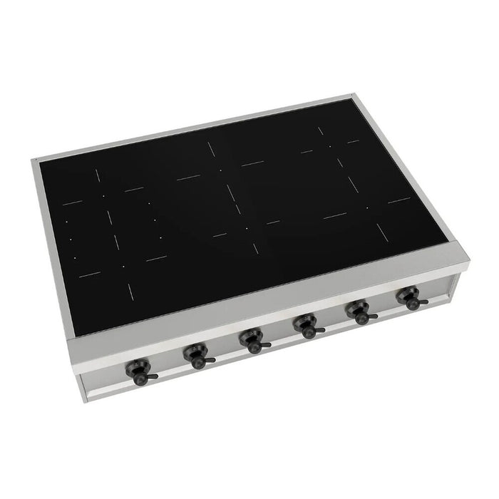 ILVE Nostalgie II 36" Built-In Induction Rangetop UHCPI366NSSB
