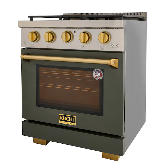 KUCHT 30" Natural Gas Range, KFX3000X-7AAG