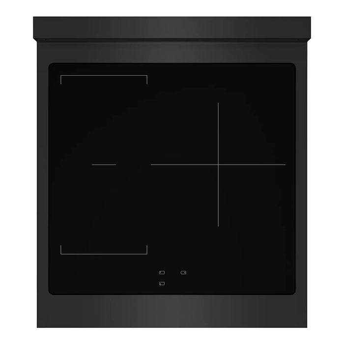 ZLINE 24" Paramount Induction Range, Cooktop, Electric Convection Oven, Accents SINRBZ-24