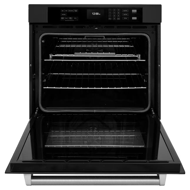 ZLINE 30" Single Electric Wall Oven, Air Fry True Convection, Self-cleaning WASBL-30-KST