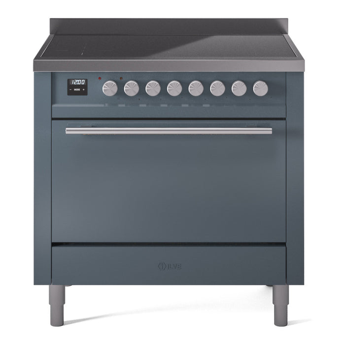 ILVE 36"Professional Plus Freestanding Induction Range UPI366QMP — UPI366QMPBK