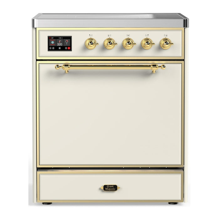 ILVE 30"Majestic III Induction Range, UMIB30QNR3 — UMIB30QNR3AWB