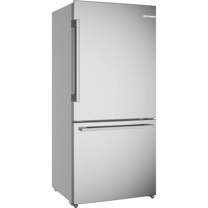 BOSCH 33" Counter-Depth Freestanding Bottom Freezer Refrigerator, B33CM10SNS