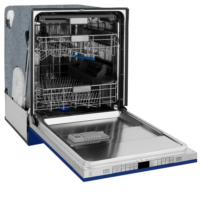 ZLINE 24" MonumentSeries 3rdRack TopTouchControl Dishwasher DWMT-BG-24