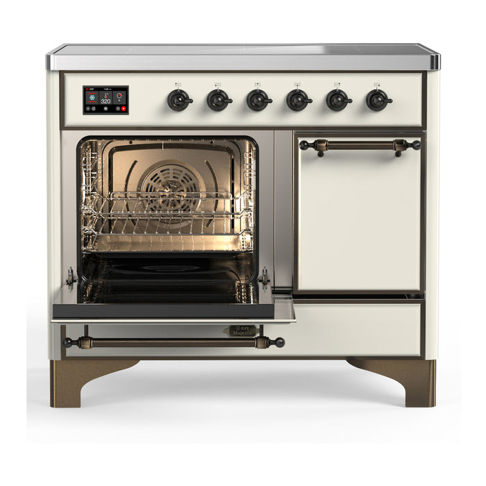 ILVE 40"Majestic III Induction Range, UMDIB40QNR3 — UMDIB40QNR3AWB