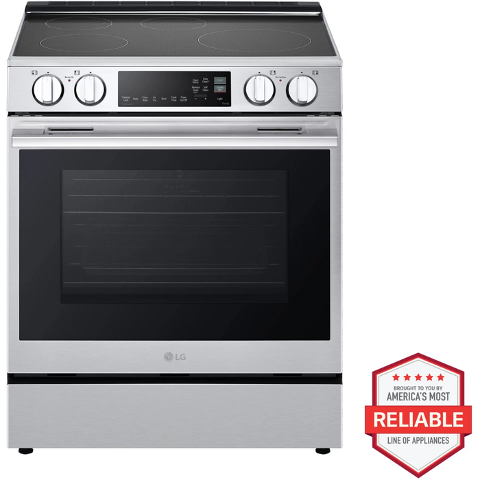 LG 30" Smart Slide-In Induction Range, LSIL6334XE