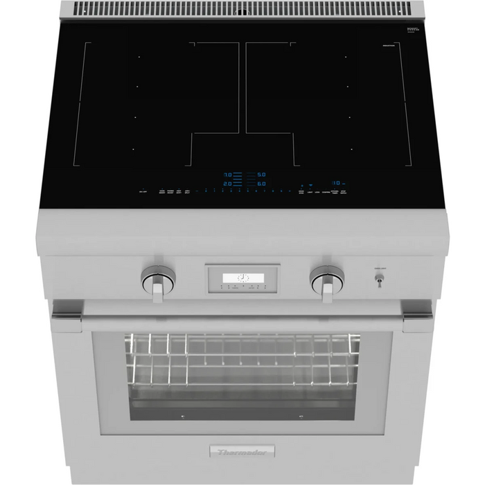 THERMADOR 30" Freestanding Induction Smart Range, PRI30LBHU