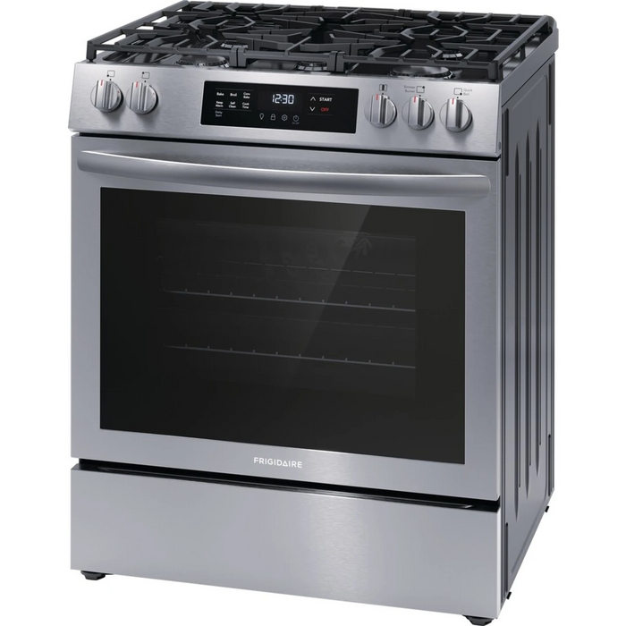 Frigidaire 30" Freestanding Gas Range FCFG3083AS