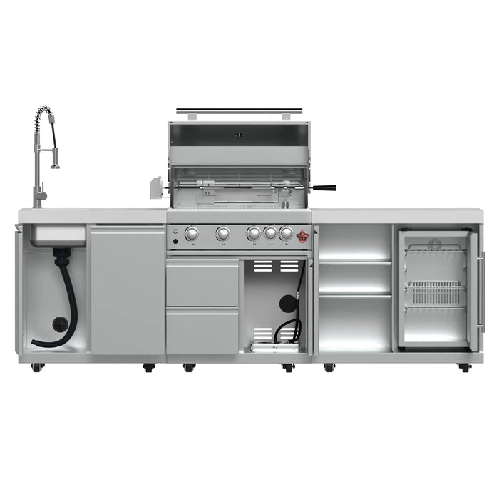 Forno Bulnes Outdoor Kitchen FODKT2506WHT