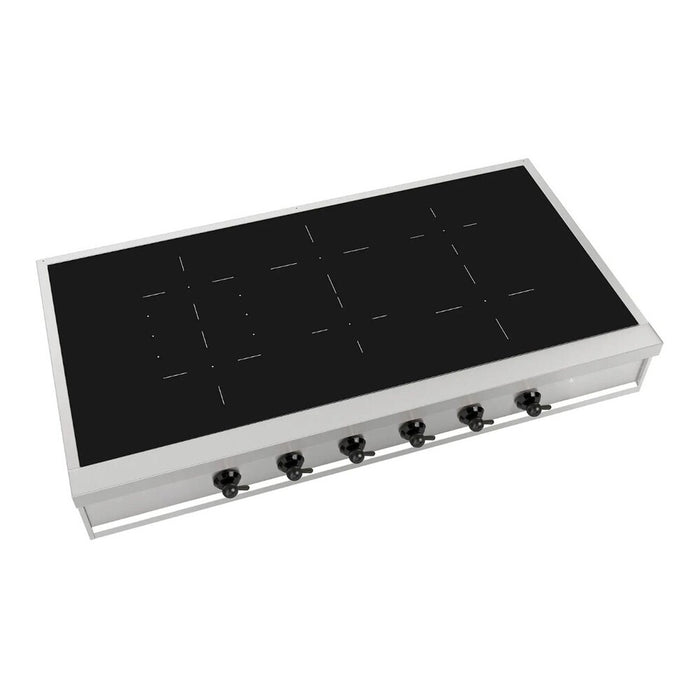 ILVE Nostalgie II 48" Built-In Induction Rangetop UHCPI486NSSB