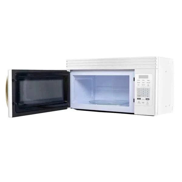 Forno Scalo 30"Over the Range Microwave, White Stainless Steel, FOTR3007-30WHT