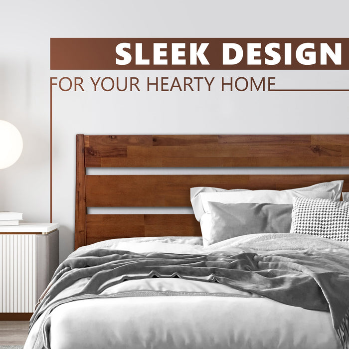 Acacia Emery Solid Wood Bed Frame
