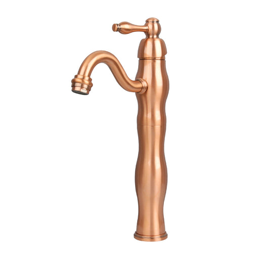One-Handle Copper Bathroom Vessel Faucet - Additional View