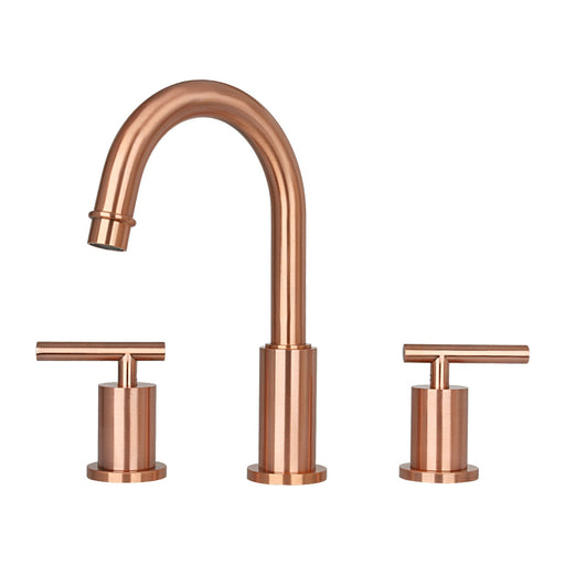 Two-Handle Copper Widespread Bathroom Sink Faucet - Additional View
