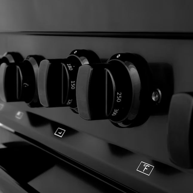 ZLINE Kitchen Package Refrigerator, Range, Range Hood, Microwave, 4KPR-RGBRH30-MW