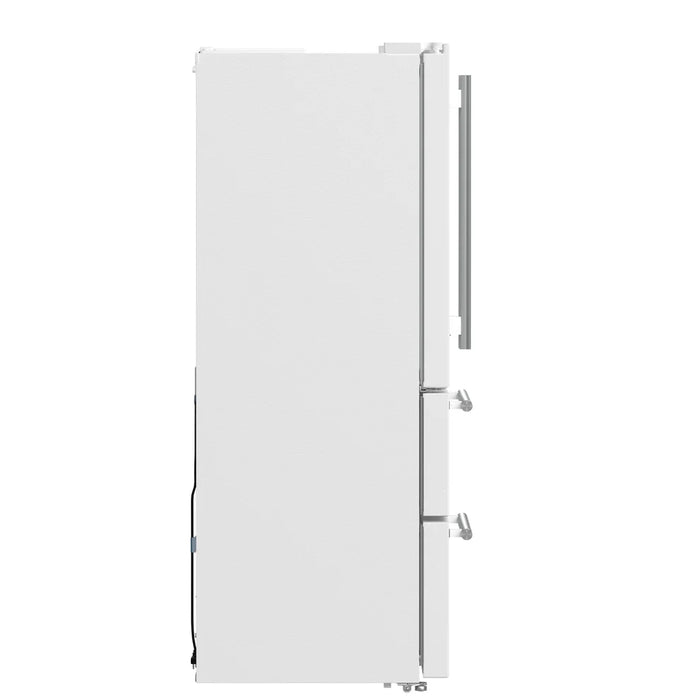 Forno 2-Piece White Kitchen Bundle - 30" Electric Range, 36" Bottom Freezer Refrigerator - View 42