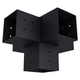 Pergola 5-Arm Post Bracket (for 4x4 Wood Posts)