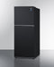 Summit 24" Wide Top Mount Refrigerator-Freezer FF1087B Summit