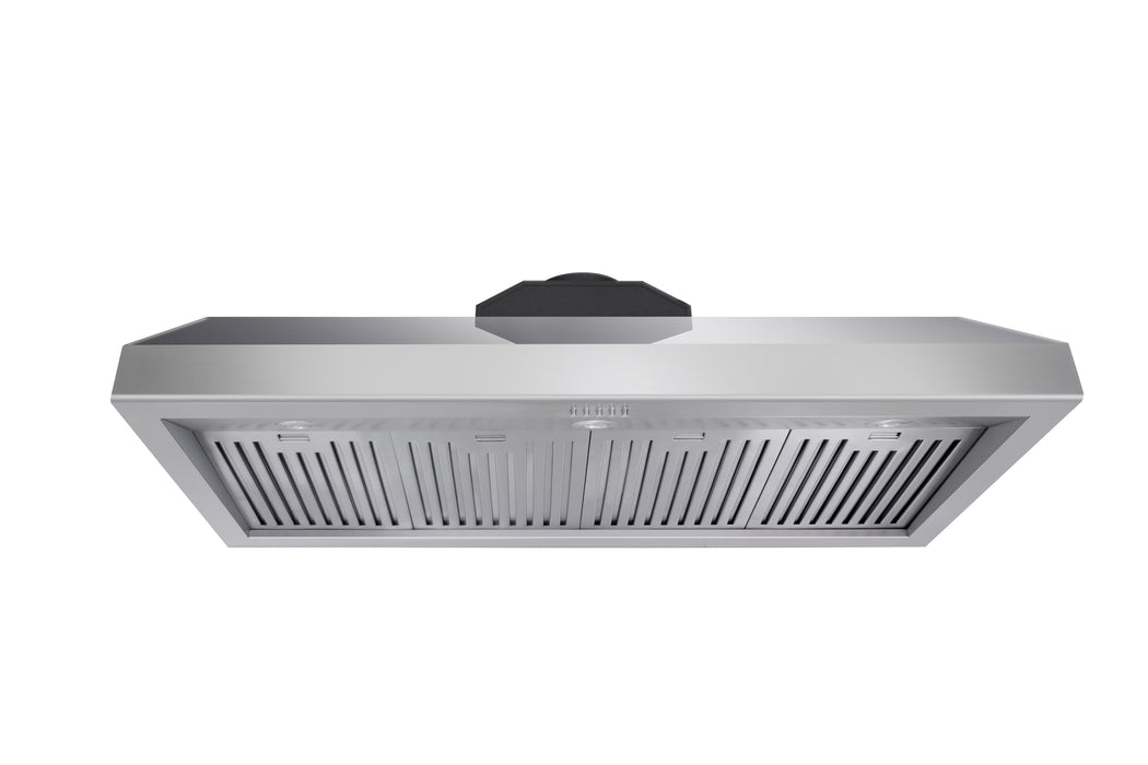 48 Inch Under Cabinet Range Hood 11 Inches Tall in Stainless Steel