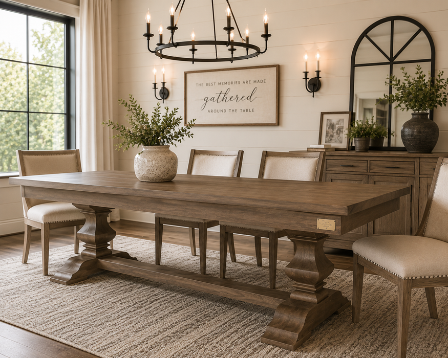 Herringbone Dining Table