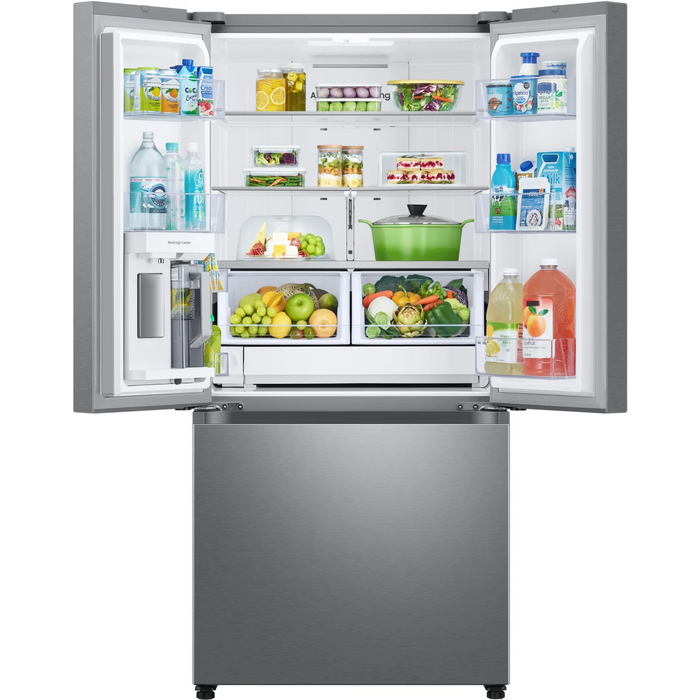 Samsung 33" Smart 3-Door French Door Refrigerator RF25C5551SR