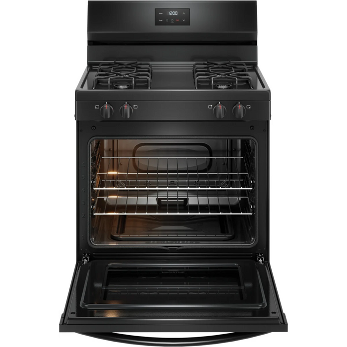 Frigidaire 30" Freestanding Gas Range FCRG3051BB