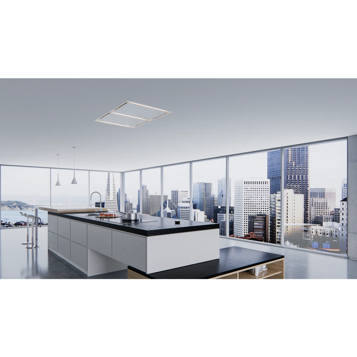 Zephyr 43" Island Mount Convertible Range Hood, ALUE43BWX