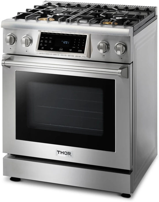 THOR 30" Freestanding Professional Liquid Propane Gas Range, TRG3001LP