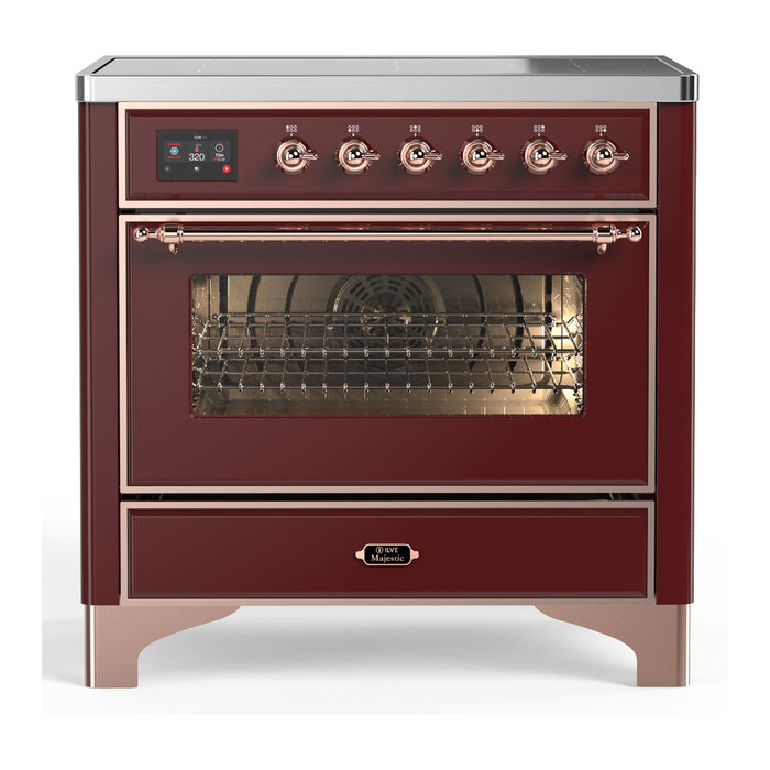 ILVE 36"Majestic III Induction Range, UMIB36NR3 — UMIB36NR3AWB