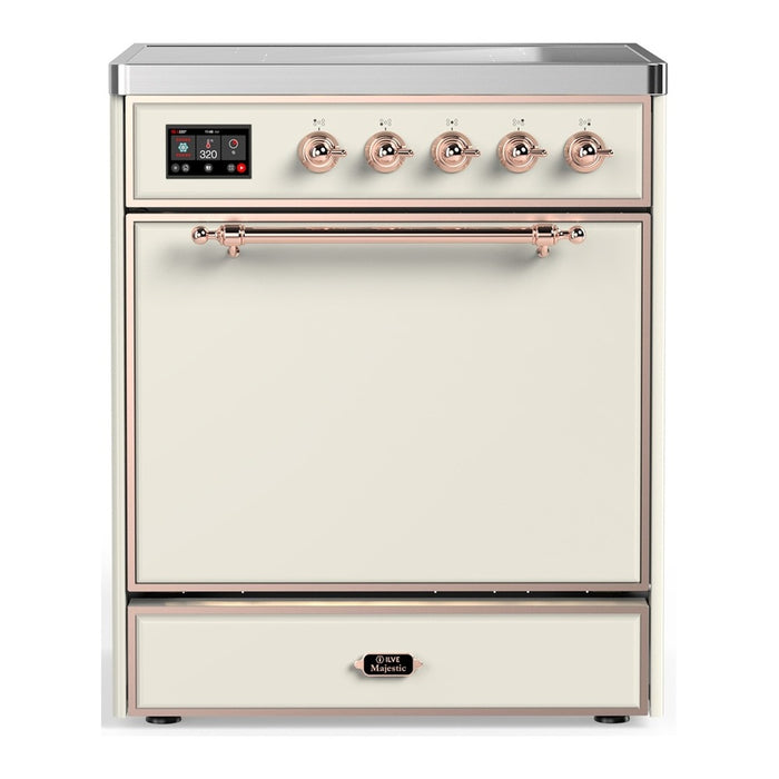 ILVE 30"Majestic III Induction Range, UMIB30QNR3 — UMIB30QNR3AWB