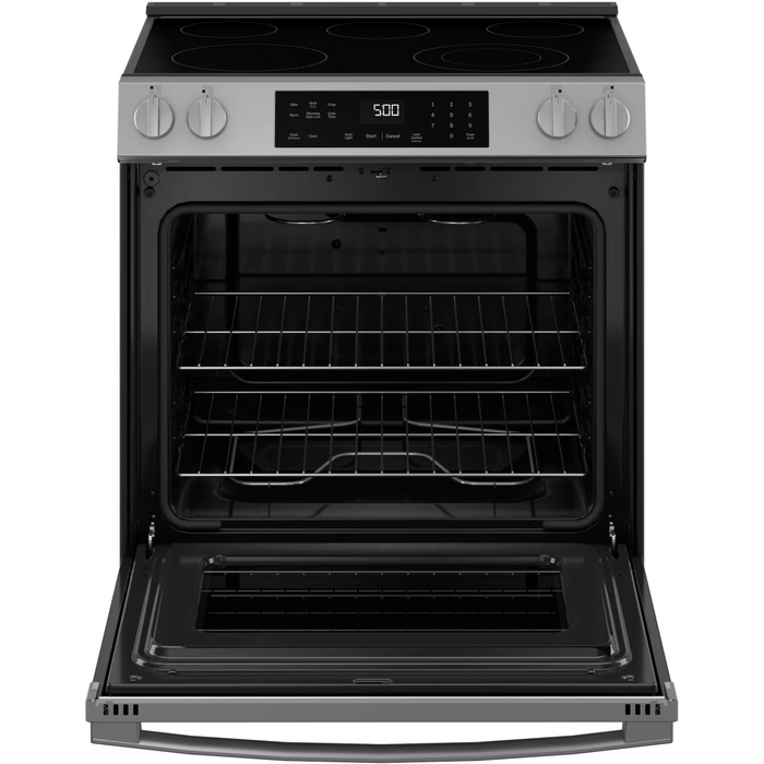 GE 30" Slide-In Electric Range, GRS500PVSS
