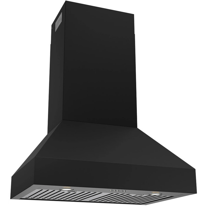 THOR Wall Mount Range Hood, 3-Speed 800 CFM Blower Range Hood TRH30PB