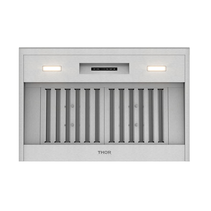 THOR Kitchen 36" 600 CFM Convertible Under Cabinet Range Hood - Interior View