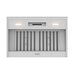 THOR Kitchen 36" 600 CFM Convertible Under Cabinet Range Hood - Interior View