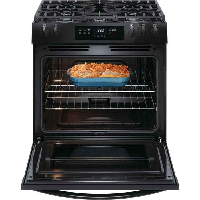 Frigidaire 30" Freestanding/Slide-In Gas Range FCFG3062AB