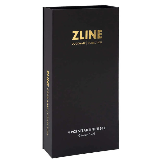 ZLINE 4-Piece Professional German Steel Steak Knife Set STK-GS-4