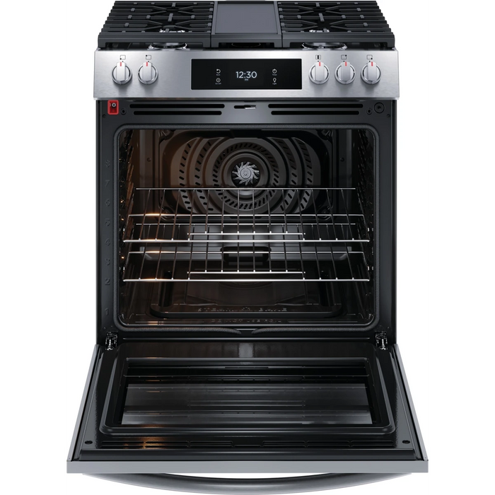 Frigidaire 30" Freestanding Gas Range GCFG3060BF