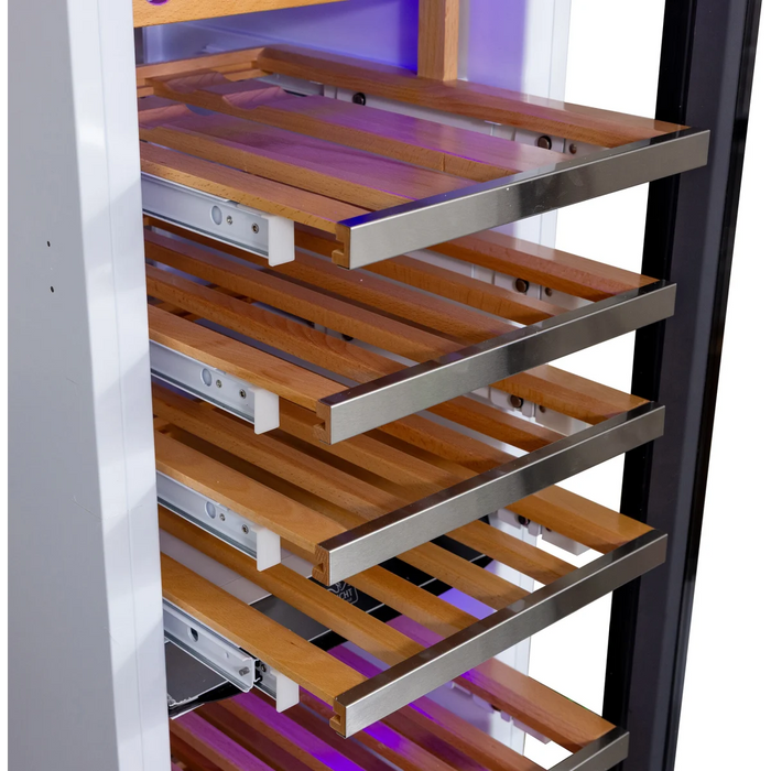 Kucht 18" Built-In Panel Ready Three-Zone Wine Cooler K180W
