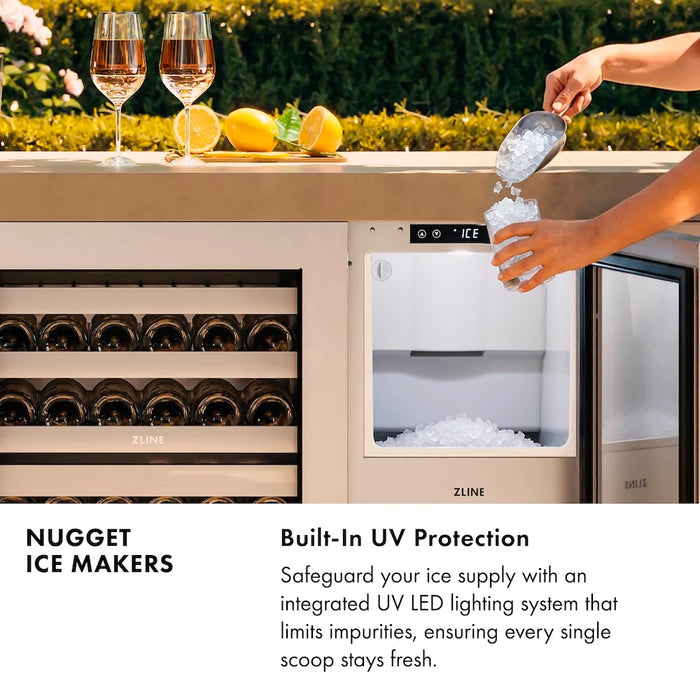ZLINE 15" Touchstone Nugget Ice Maker INGDZ-ST-15