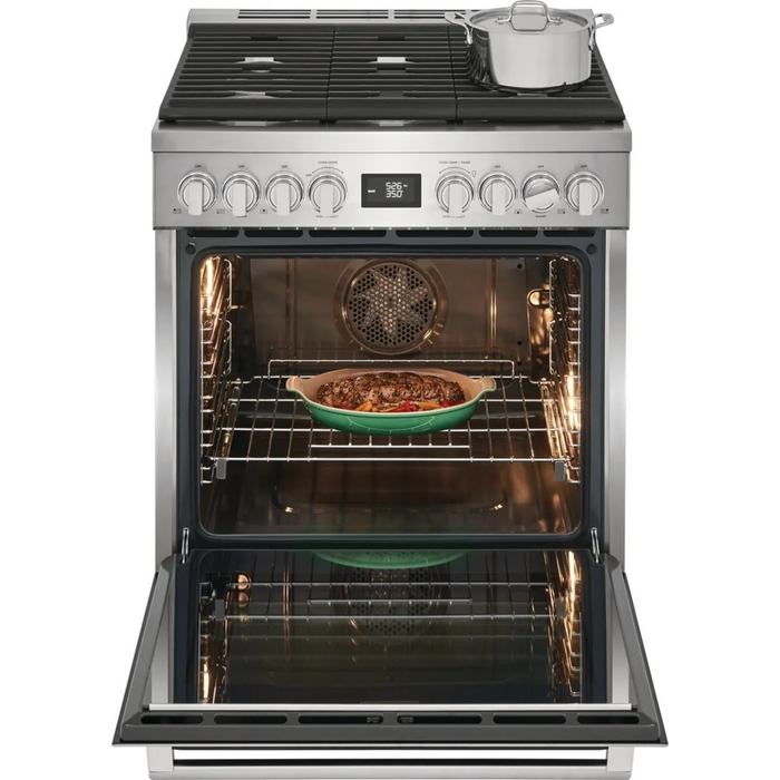 Electrolux 30" Freestanding Dual Fuel Range ECFD3068AS