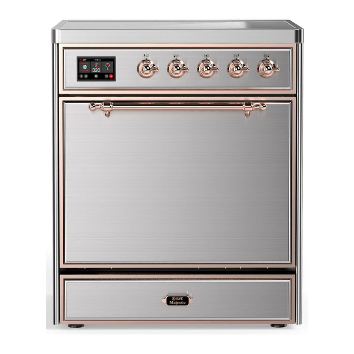 ILVE 30"Majestic III Induction Range, UMIB30QNR3 — UMIB30QNR3AWB