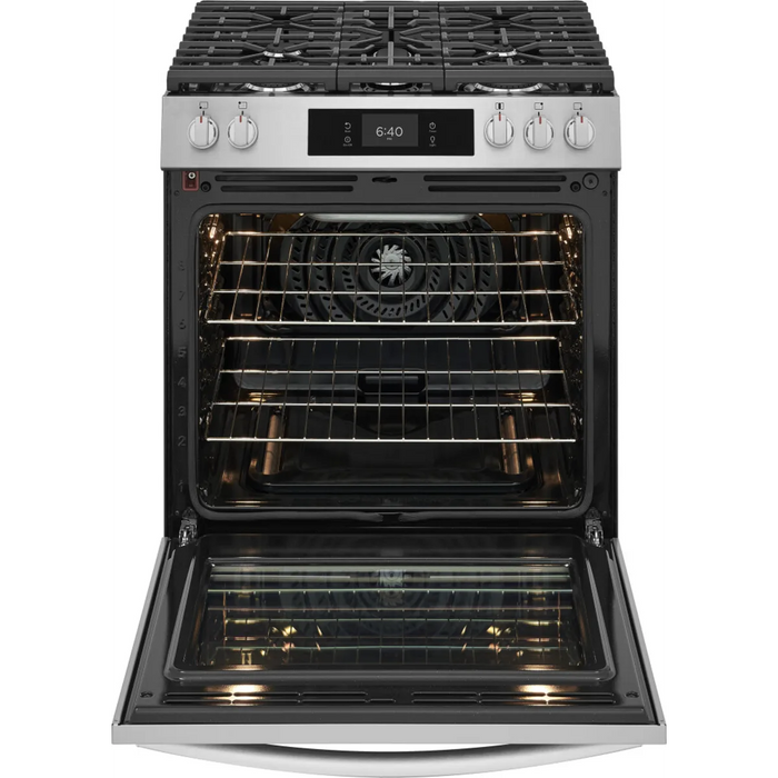Frigidaire 30" Slide-In Gas Range GCFG3070BF