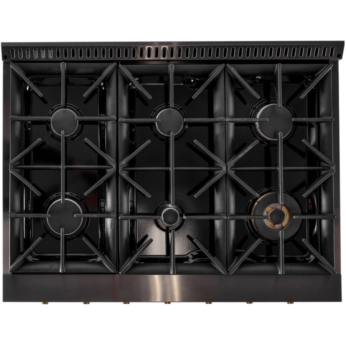 Kucht 36" Freestanding Dual Fuel Range KXD36