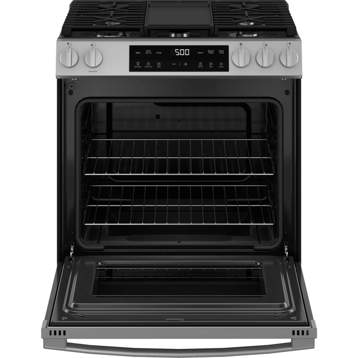 GE 30" Slide-In Gas Range, GGS500SVSS