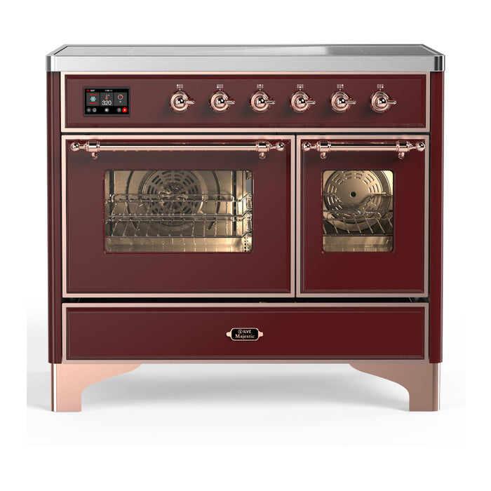 ILVE 40"Majestic III Induction Range, UMDIB40NR3 — UMDIB40NR3AWB