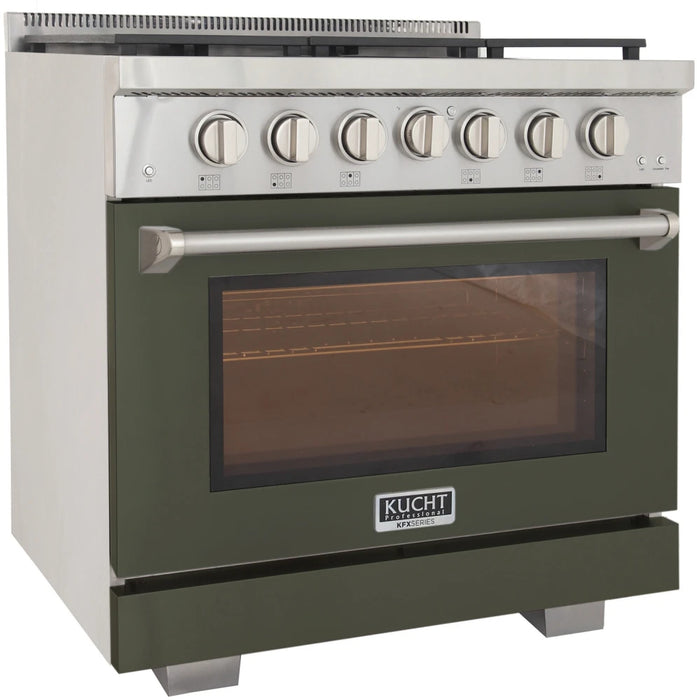 Kucht 36" Freestanding Professional Gas Range KFX3600X-G