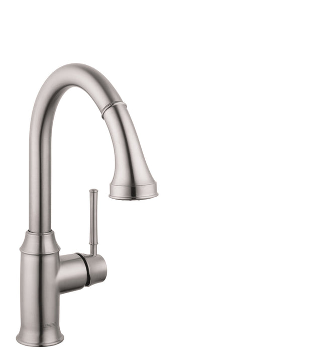 Hansgrohe Talis C HighArc Kitchen Faucet, 2-Spray Pull-Down