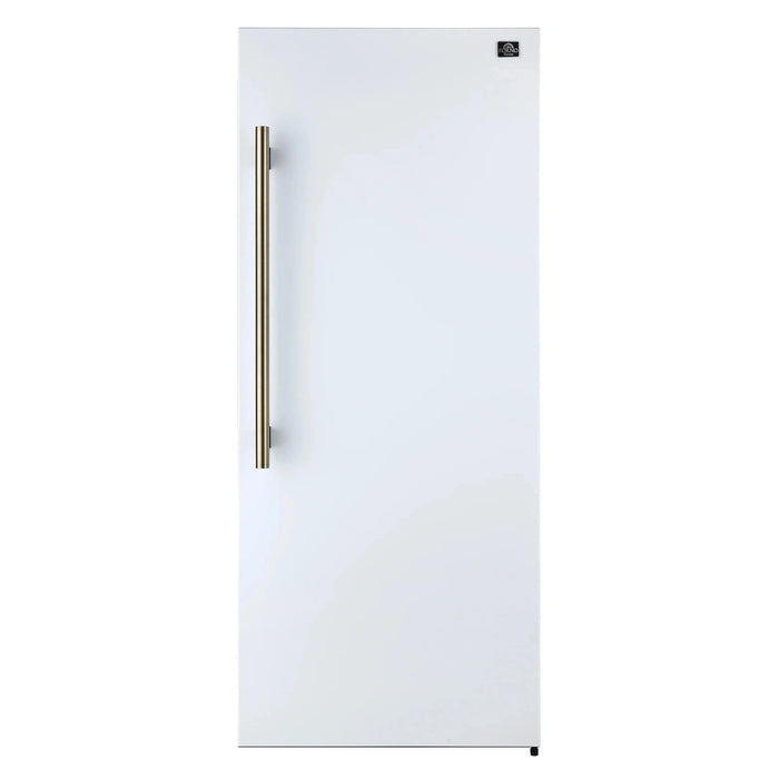 FORNO Maderno 32" Right Swing Convertible Refrigerator  FFFFD1722-32RMG-WHT