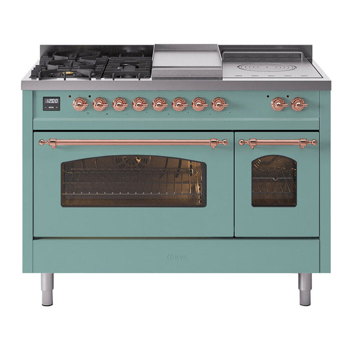 ILVE Nostalgie II 48" Dual Fuel Range UP48FSNMPMM