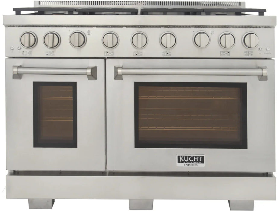 Kucht 48" Freestanding Professional Gas Range KFX4800X-S